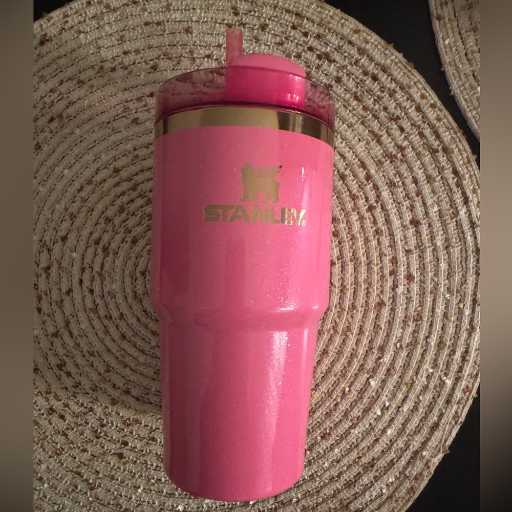 Stanley Glinda Wicked Pink Tumbler with Gold Accent